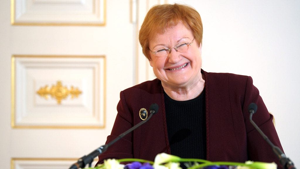 Presidentti Tarja Halonen