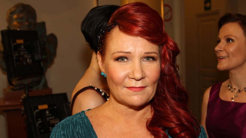 Virve Rosti Linnan juhlissa viime vuonna.