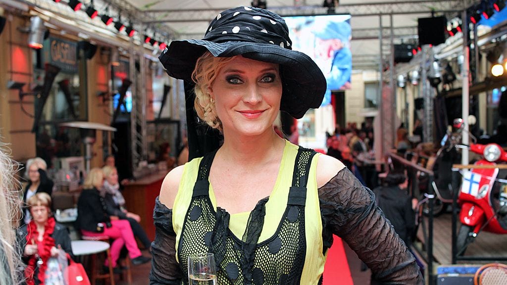 Annika Metsäketo Puuma Stage Helsinki -muotishow'ssa keväällä 2012.