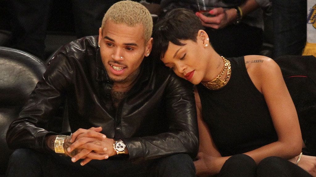 Chris Brown ja Rihanna joulukuussa
