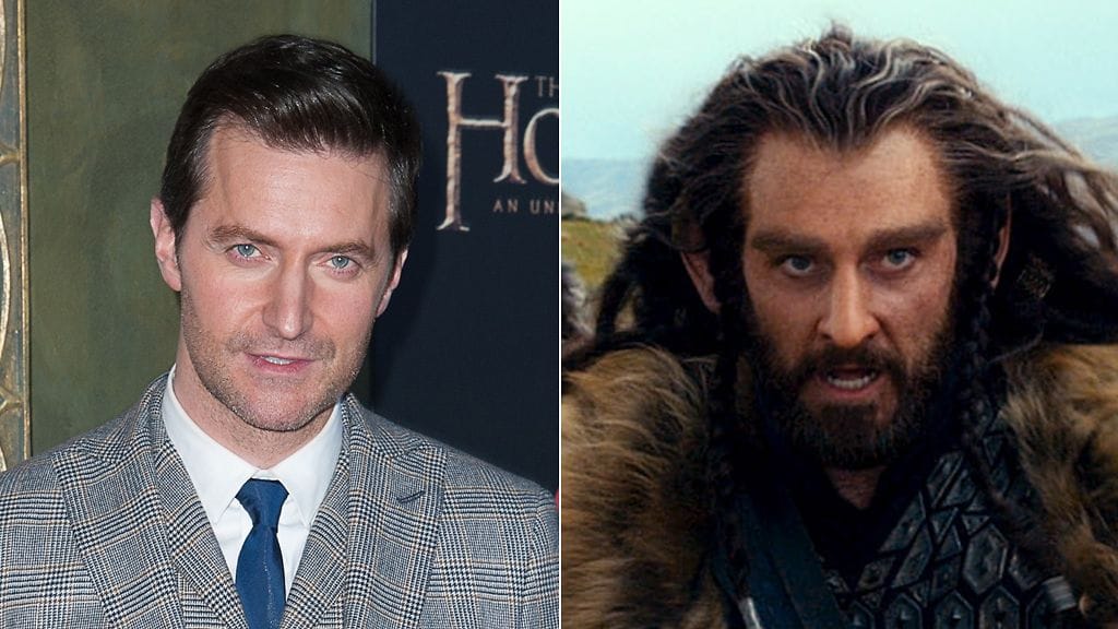 Richard Armitage näyttelee Thorin Tammikilpeä.