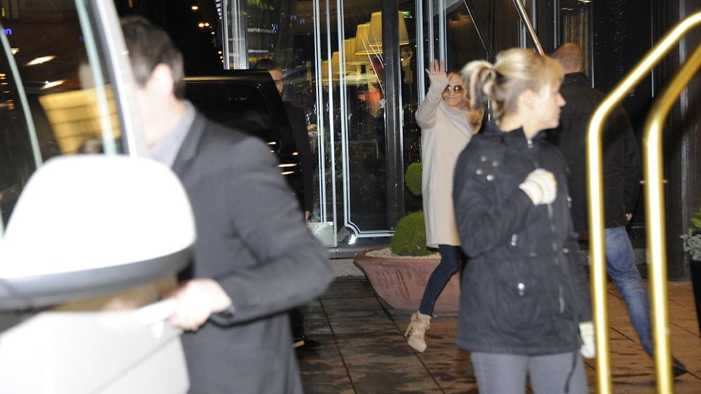 Jennifer Lopez Helsingissä 6.11.2012.