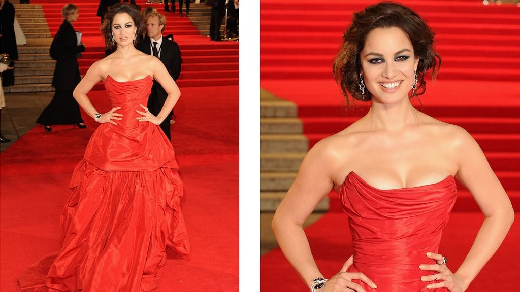 Bérénice Marlohe Skyfall-elokuvan ensi-illassa.