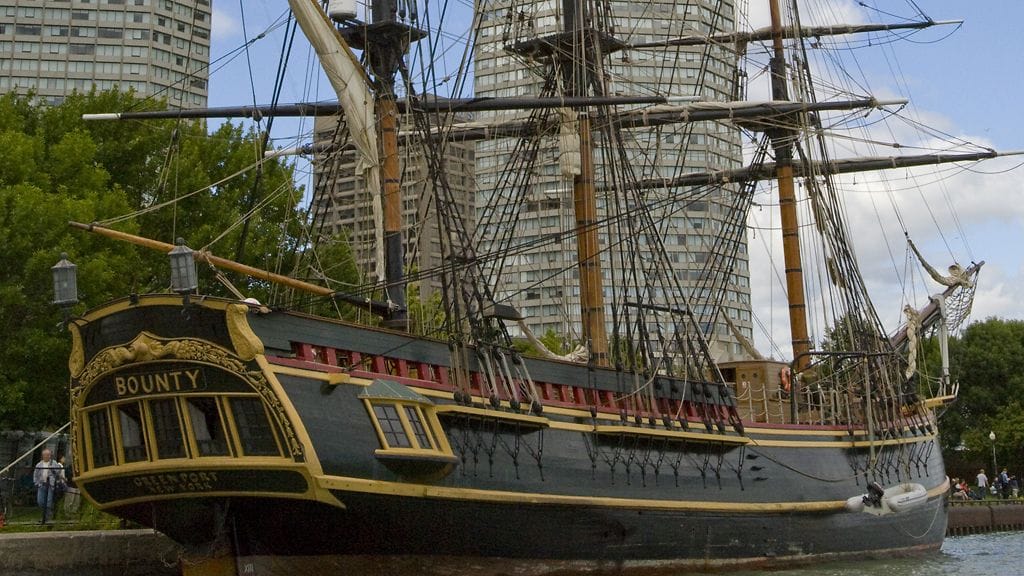 HMS Bounty vuonna 2010.