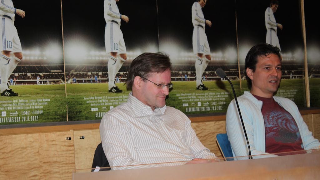 Jari Litmanen ja Arto Koskinen