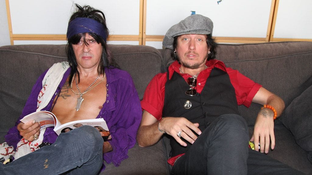 Andy McCoy ja Sami Yaffa konsertoivat yhdessä Pelle Miljoona Oy:n jäähyväiskiertueella