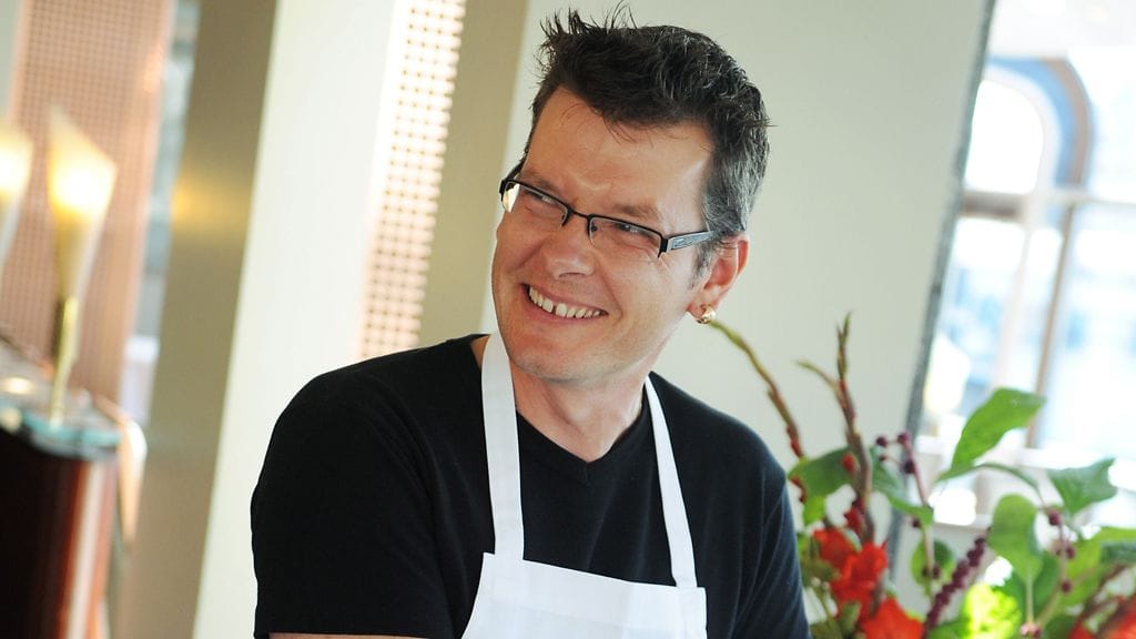 Julkkiskokki Sami Garam.