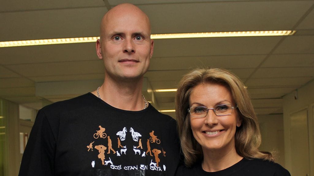 Janne Erjola ja Tanja Karpela