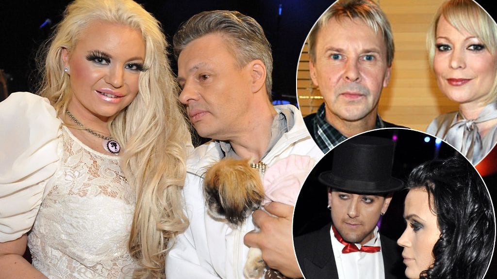 Kahden julkkispariskunnan suhde päättyy, yhden kukoistaa.