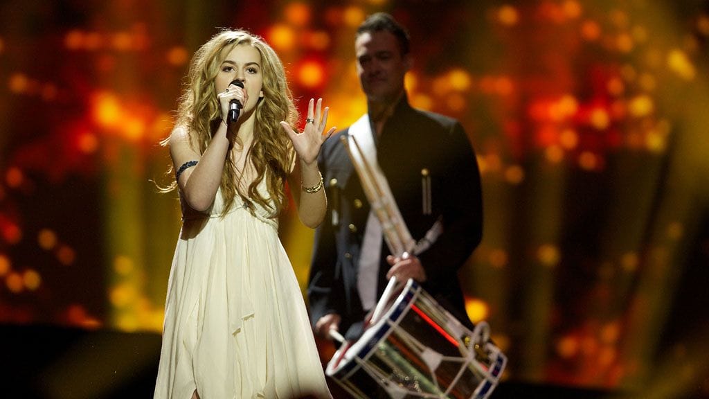 Vuoden 2013 euroviisuvoittaja Emmelie de Forest.