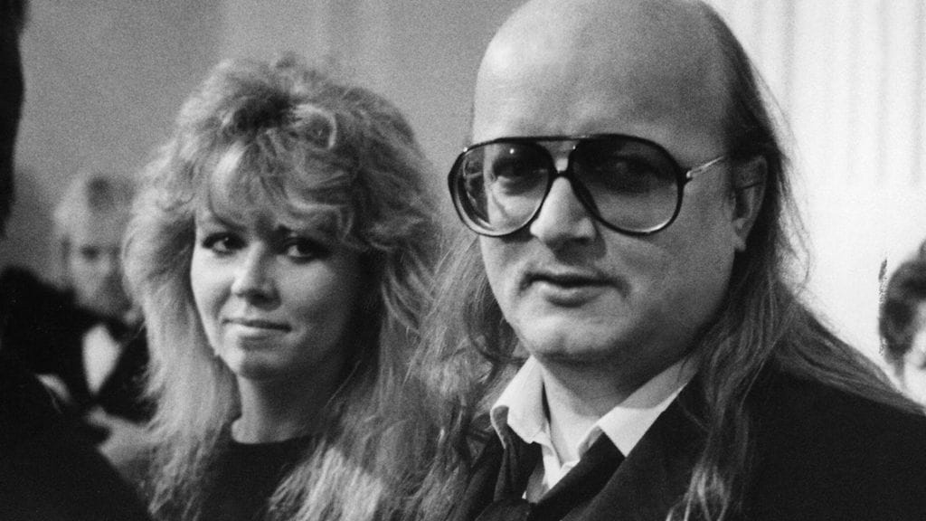 Juice Leskinen ensimmäisen vaimonsa Tarjan kanssa.