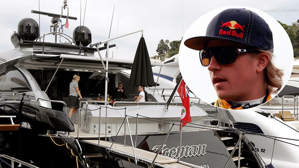 Kimi Räikkösen veneen hankintahinta oli noin kymmmenen miljoonaa euroa.
