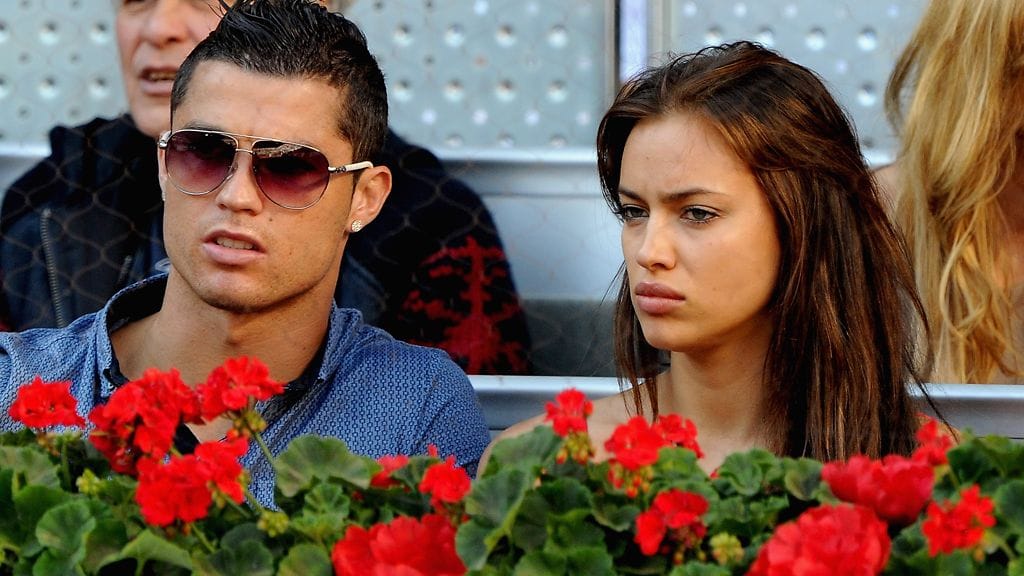 Cristiano Ronald on viihtynyt jo vuoden Irina Shaykin kanssa.