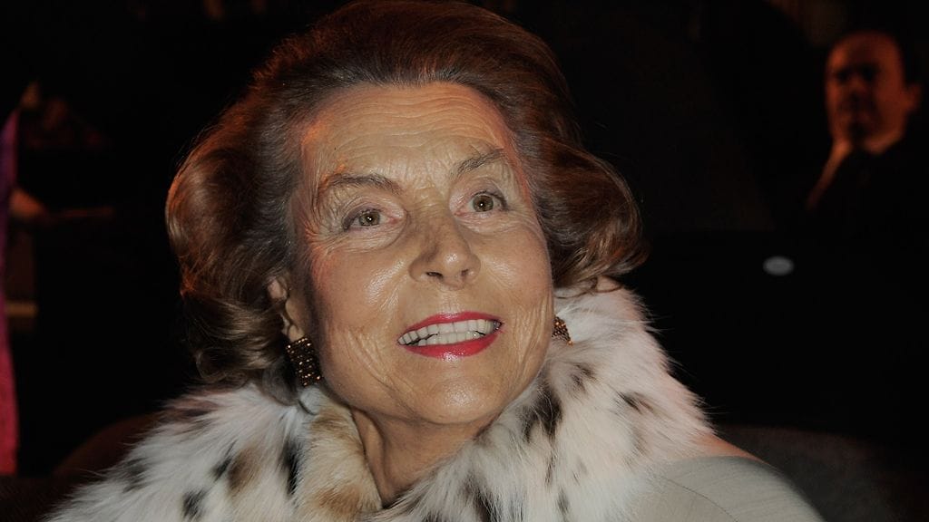 Liliane Bettencourt.