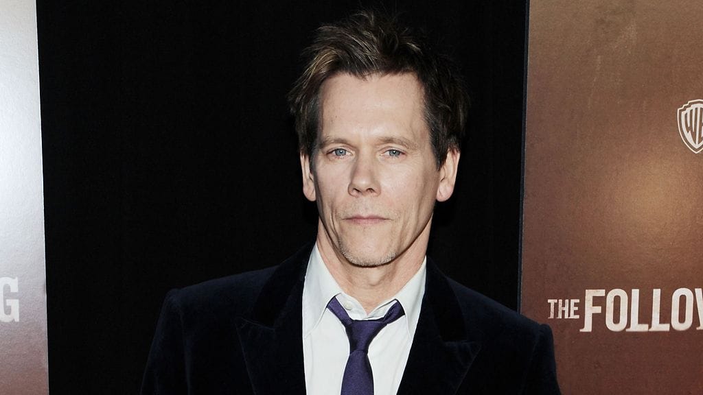 Kevin Bacon The Following -elokuvan ensi-illassa New Yorkissa.