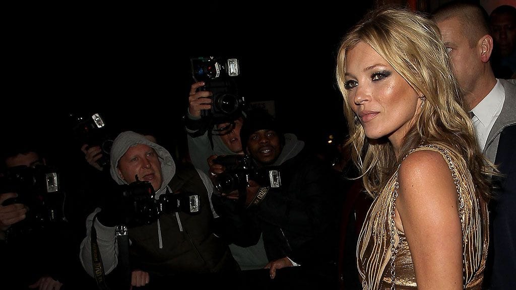Kate Moss loppuvuodesta 2012.