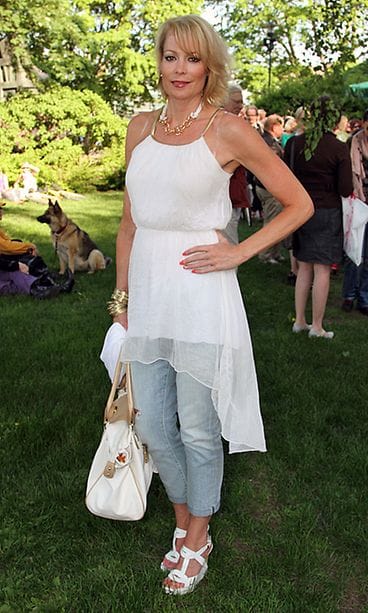 Susanna Ruotsalainen edusti hehekeänä Storyvillessä.