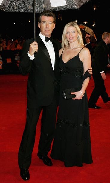 Pierce Brosnan ja Charlotte-tytär vuonna 2006.