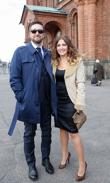 Jenni Pääskysaari luotti leopardikuosiin häätyylissään.