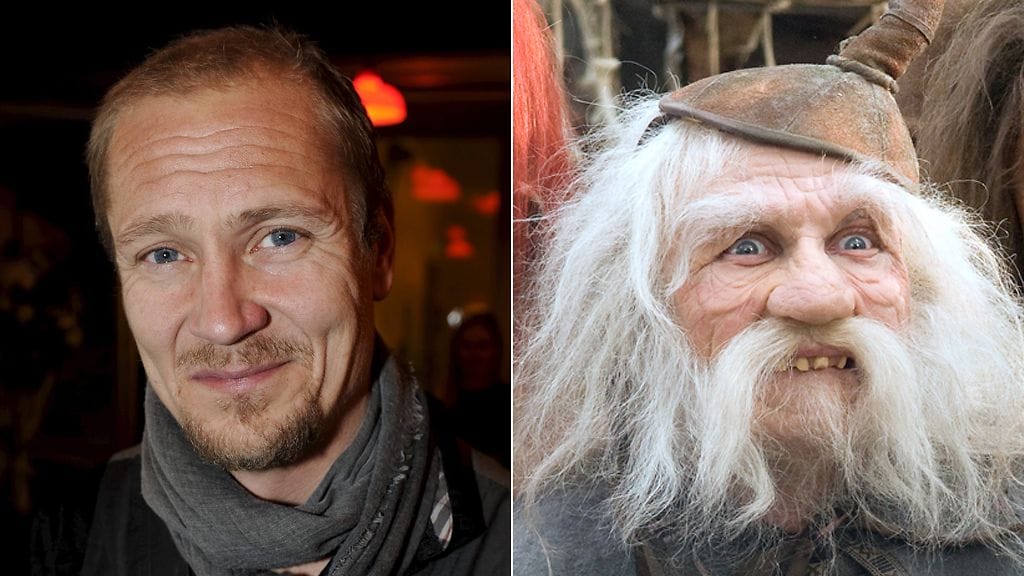 Turkka Mastomäkeä on vaikea tunnistaa Kylän Vanhimman roolista.