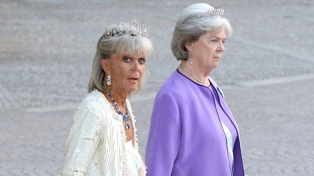 Margaretha (oik.) saapui siskonsa Birgittan kanssa Madeleinen häihin kesäkuussa.