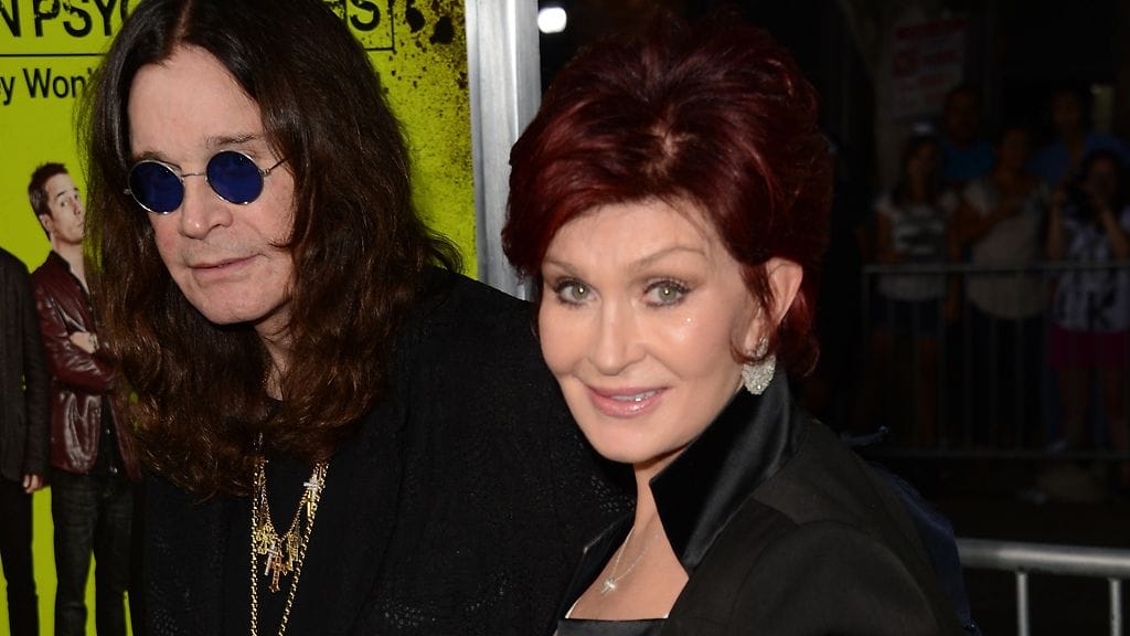 Sharon ja Ozzy Osbourne heräsivät tulipaloon.