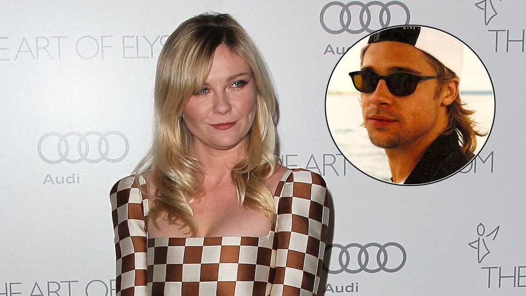 Kirsten Dunst ei välittänyt pussailla Pittiä.