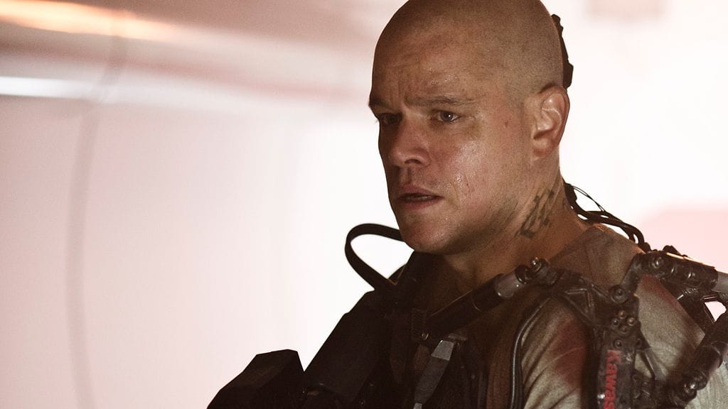 Matt Damon elokuvassa Elysiym.