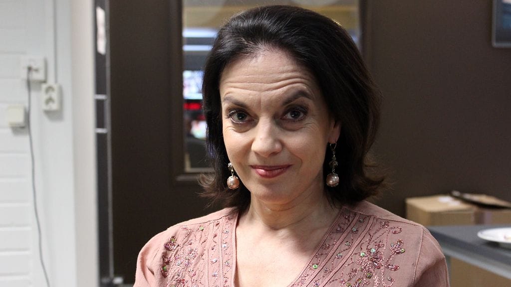 Anna-Leena Härkönen kävi Huomenta Suomen vieraana.