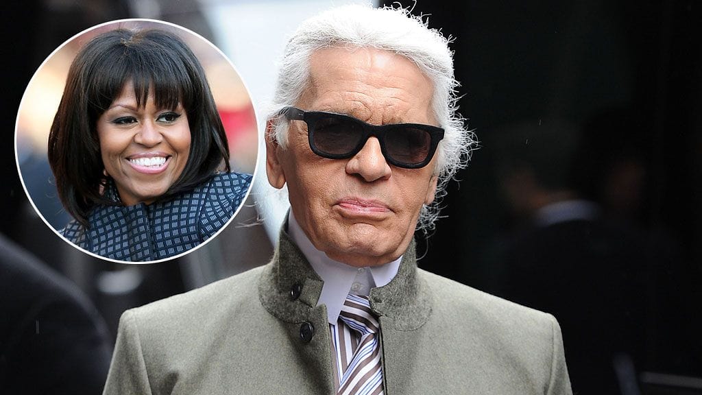 Karl Lagerfeld ei pidä Michelle Obaman uudesta lookista.