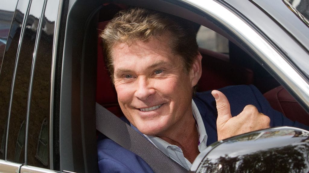 David Hasselhoff. Arkistokuvaa.