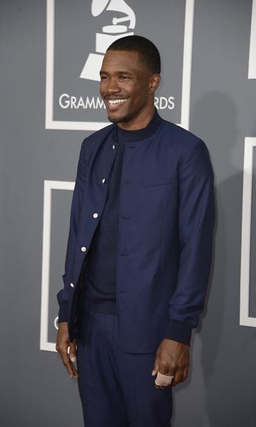 Frank Ocean Grammy-gaalassa.