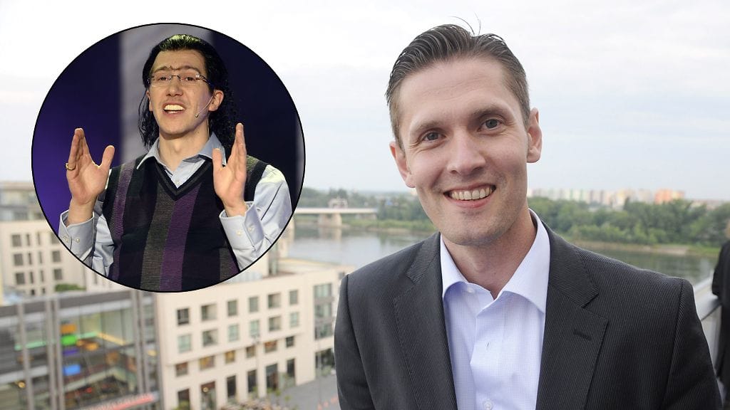 Sinuhe Wallinheimo päätyi twiittauksellaan televisioon.