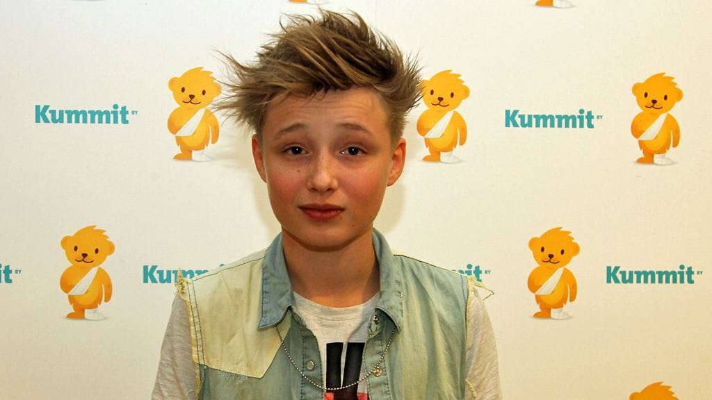 Isac Elliot Elämän Kevät -tapahtuman lehdistötilaisuudessa.