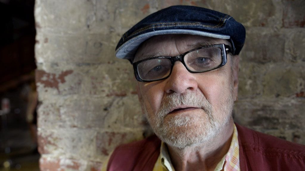 Jukka Virtanen Teoksen kesäjuhlassa kesällä 2013.