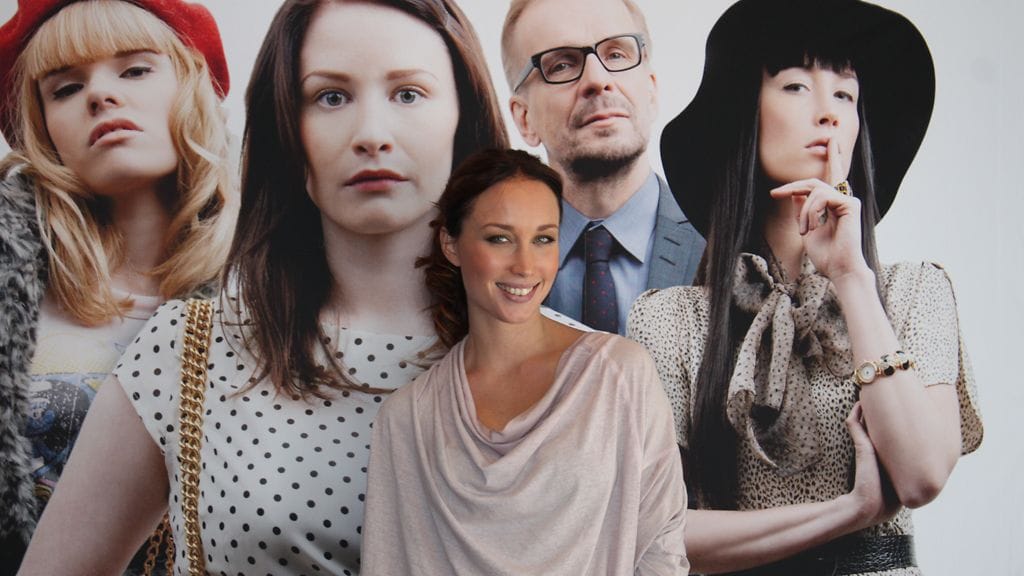 Niina Backman ja muut leffatähdet.