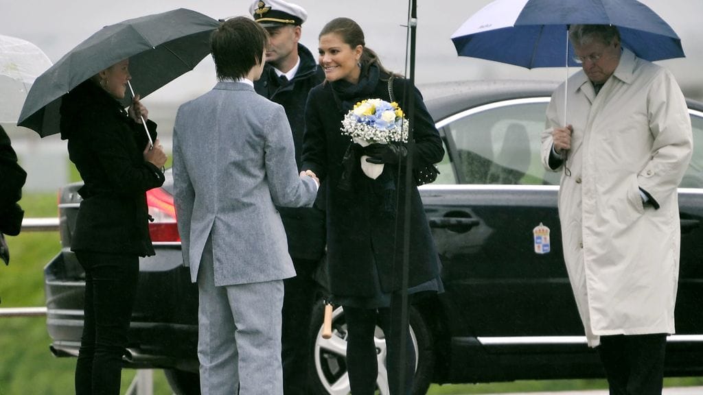 Ruotsin kruununprinsessa saapui Victoriantorille.