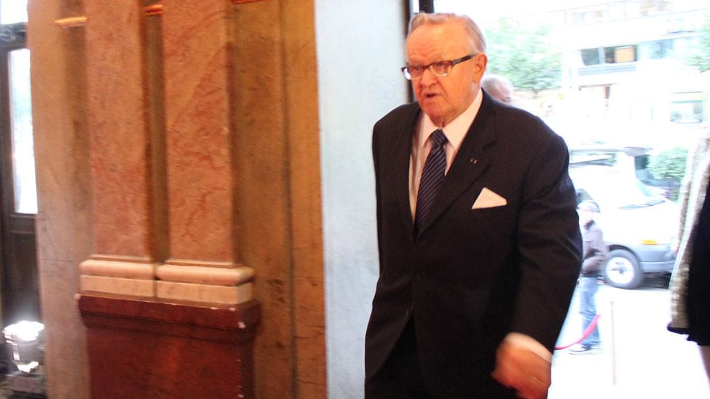 Presidentti Ahtisaaren toiminnasta valitettiin oikeuskanslerille yhdeksän kertaa.