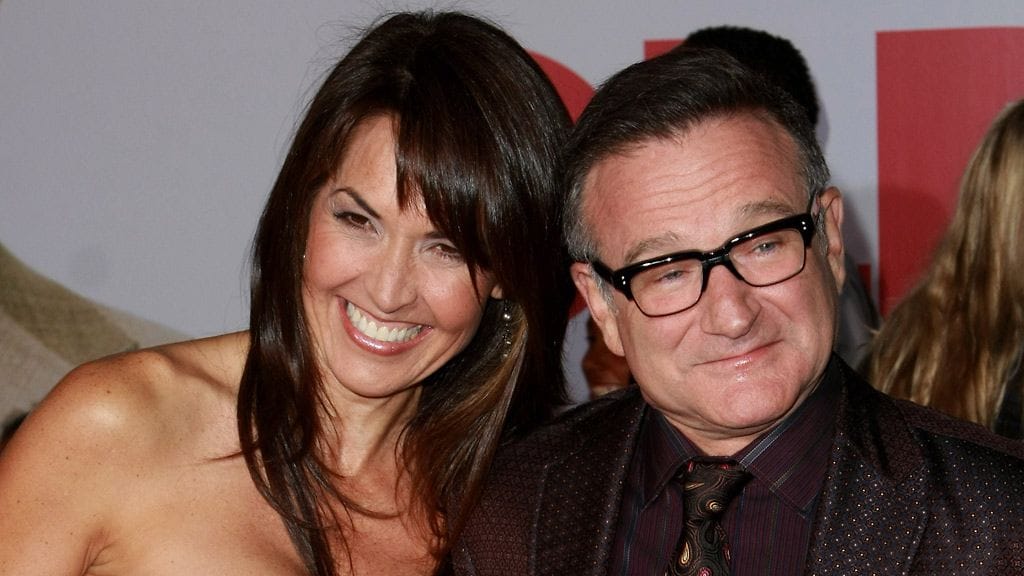 Robin Williams ja Susan Schneider