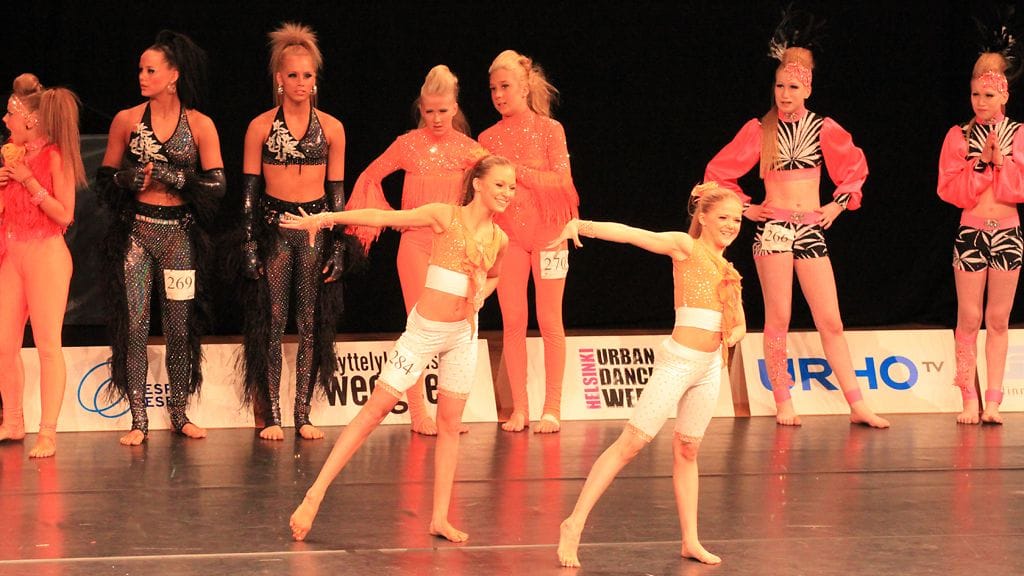 Discotanssin SM-kilpailuissa riitti vauhtia.