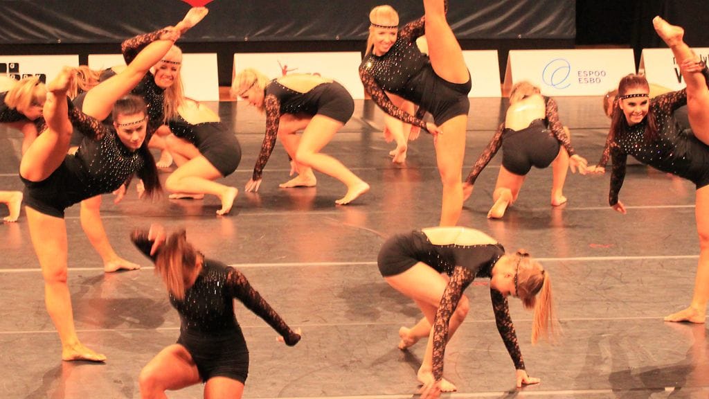 Discotanssin SM-kilpailuissa riitti vauhtia.