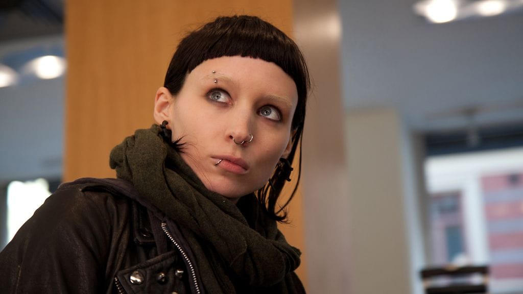 Rooney Mara Lisbeth Salanderin roolissa.