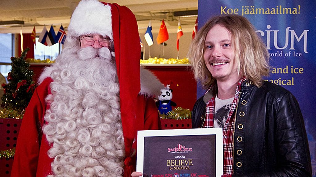 Jonne Aaronin luotsaama Negative voitti laulukilpailun.