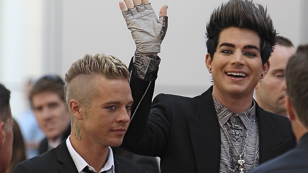 Adam Lambert ja Sauli Koskinen