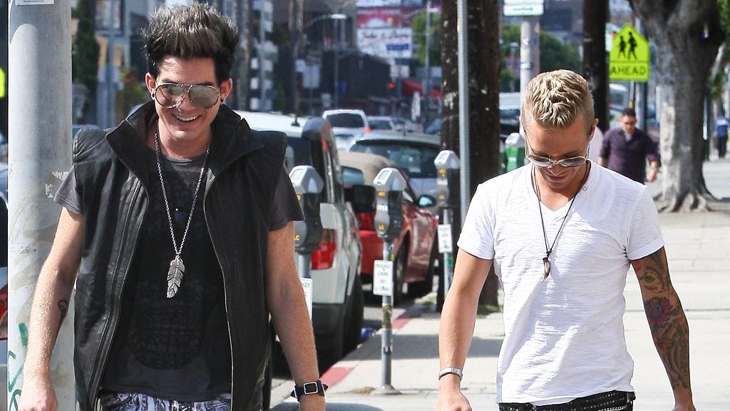 Adam Lambert ja Sauli Koskinen