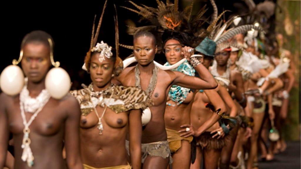 Heimo-asuja Amsterdamin muotiviikoilla (kuva: EPA/ All Over Press)