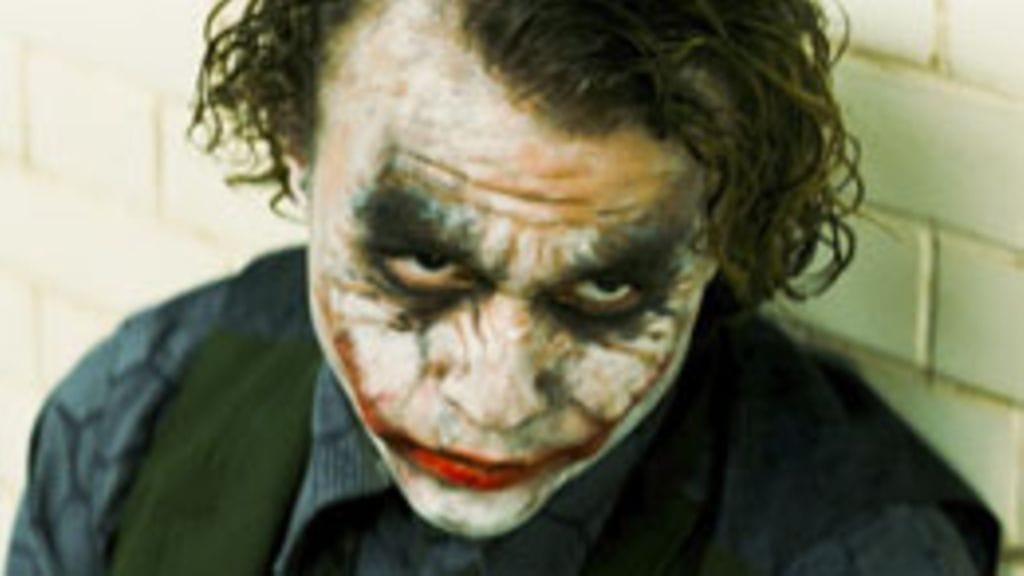 Heath Ledger Jokerina Batman - Yön Ritari -elokuvassa (kuva: Warner Bros)