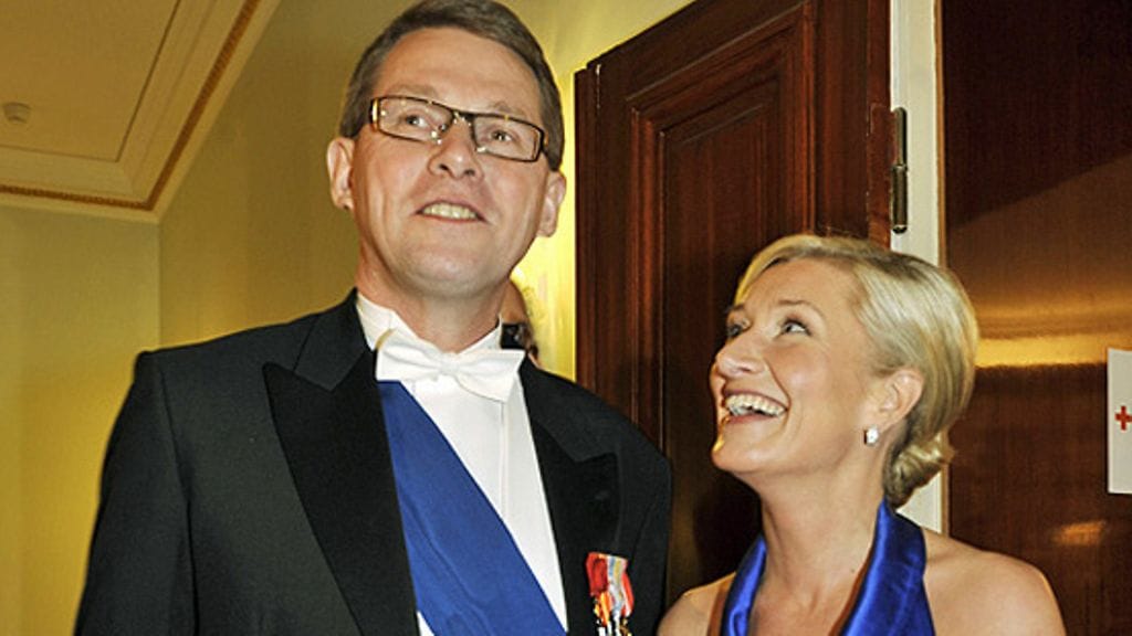 Matti Vanhanen ja Sirkka Mertala (kuva: Lehtikuva)