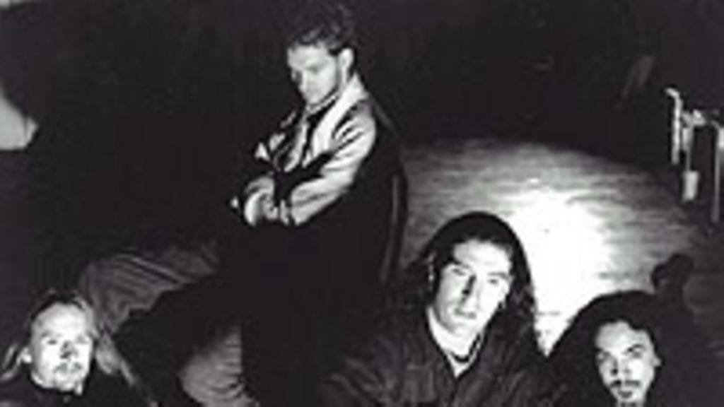 Alice in chains -yhtye: Jerry Cantrell, Layne Staley, Sean Kinney and Mike Inex