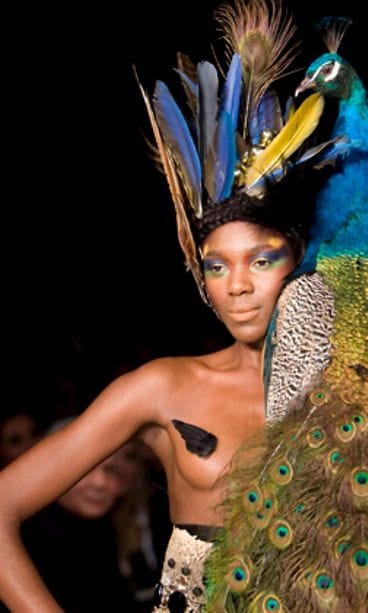 Heimo-asuja Amsterdamin muotiviikoilla (kuva: EPA/ All Over Press)